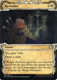 Revitalize (Foil Etched) [Strixhaven: School of Mages Mystical Archive]