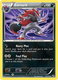 Zoroark - 71/114/114  Deck Exclusives - Promo