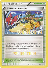 Champions Festival - XY27 (2014 Top Sixteen)  - Holofoil XY Promos - Promo