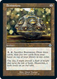 Brainstone (Retro Frame) (Foil Etched) -  Foil (MH2-426) - Modern Horizons 2