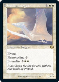 Timeless Dragon (Retro Frame) (Foil Etched) -  Foil (MH2-388) - Modern Horizons 2