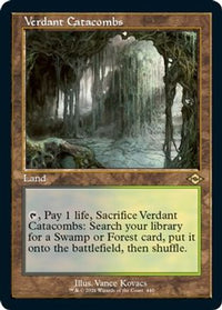 Verdant Catacombs (Retro Frame) (Foil Etched) -  Foil (MH2-440) - Modern Horizons 2