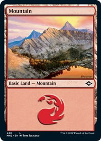 Mountain (488) (Foil Etched) -  Foil (MH2-488) - Modern Horizons 2