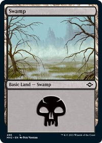 Swamp (486) (Foil Etched) -  Foil (MH2-486) - Modern Horizons 2