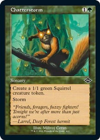 Chatterstorm (Retro Frame) (Foil Etched) -  Foil (MH2-411) - Modern Horizons 2