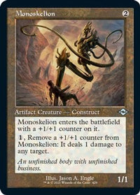 Monoskelion (Retro Frame) (Foil Etched) -  Foil (MH2-429) - Modern Horizons 2