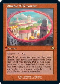 Glimpse of Tomorrow (Retro Frame) (Foil Etched) -  Foil (MH2-407) - Modern Horizons 2