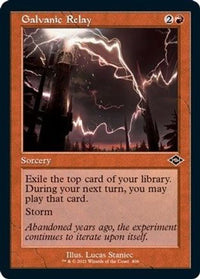 Galvanic Relay (Retro Frame) (Foil Etched) -  Foil (MH2-406) - Modern Horizons 2