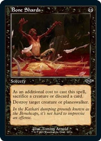 Bone Shards (Retro Frame) (Foil Etched) -  Foil (MH2-395) - Modern Horizons 2