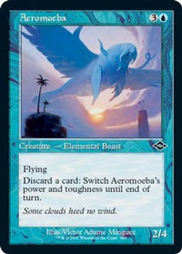 Aeromoeba (Retro Frame) (Foil Etched) -  Foil (MH2-389) - Modern Horizons 2