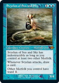 Svyelun of Sea and Sky (Retro Frame) (Foil Etched) -  Foil (MH2-393) - Modern Horizons 2