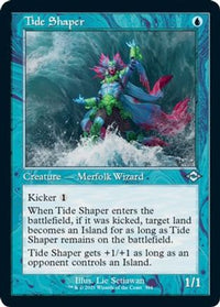Tide Shaper (Retro Frame) (Foil Etched) -  Foil (MH2-394) - Modern Horizons 2