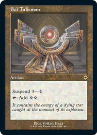 Sol Talisman (Retro Frame) (Foil Etched) -  Foil (MH2-432) - Modern Horizons 2