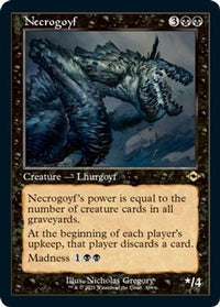 Necrogoyf (Retro Frame) (Foil Etched) -  Foil (MH2-398) - Modern Horizons 2