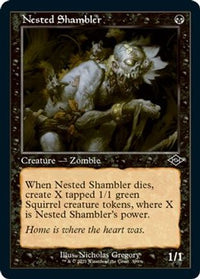 Nested Shambler (Retro Frame) (Foil Etched) -  Foil (MH2-399) - Modern Horizons 2