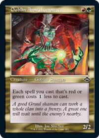 Goblin Anarchomancer (Retro Frame) (Foil Etched) -  Foil (MH2-421) - Modern Horizons 2