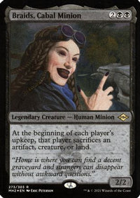 Braids, Cabal Minion (Foil Etched) -  Foil (MH2-273) - Modern Horizons 2