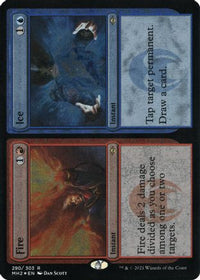 Fire // Ice (Foil Etched) -  Foil (MH2-290) - Modern Horizons 2
