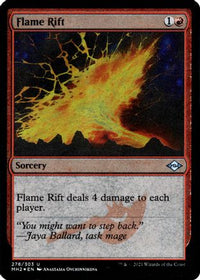 Flame Rift (Foil Etched) -  Foil (MH2-278) - Modern Horizons 2
