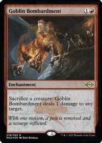 Goblin Bombardment (Foil Etched) -  Foil (MH2-279) - Modern Horizons 2
