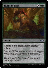 Hunting Pack (Foil Etched) -  Foil (MH2-284) - Modern Horizons 2