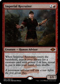 Imperial Recruiter (Foil Etched) -  Foil (MH2-281) - Modern Horizons 2