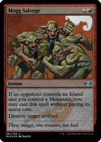 Mogg Salvage (Foil Etched) -  Foil (MH2-282) - Modern Horizons 2
