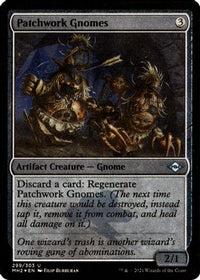 Patchwork Gnomes (Foil Etched) -  Foil (MH2-299) - Modern Horizons 2