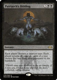 Patriarch's Bidding (Foil Etched) -  Foil (MH2-275) - Modern Horizons 2