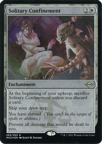 Solitary Confinement (Foil Etched) -  Foil (MH2-265) - Modern Horizons 2