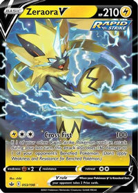 Zeraora V 053  - Holofoil SWSH06 Chilling Reign - Ultra Rare