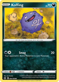 Koffing 094  SWSH06 Chilling Reign - Common