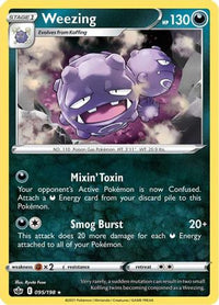 Weezing 095  SWSH06 Chilling Reign - Rare