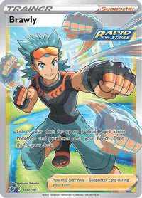 Brawly (Full Art) 188  - Holofoil SWSH06 Chilling Reign - Ultra Rare