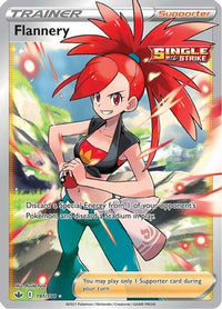 Flannery (Full Art) 191  - Holofoil SWSH06 Chilling Reign - Ultra Rare