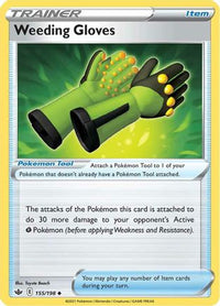 Weeding Gloves 155  SWSH06 Chilling Reign - Uncommon