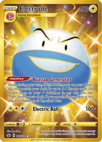 Electrode (Secret) 222  - Holofoil SWSH06 Chilling Reign - Secret Rare