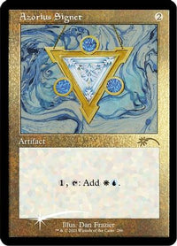 Azorius Signet (Foil Etched) -  Foil (SLD-286) - Secret Lair Drop Series