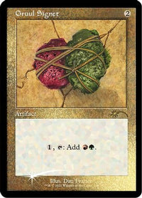 Gruul Signet (Foil Etched) -  Foil (SLD-288) - Secret Lair Drop Series