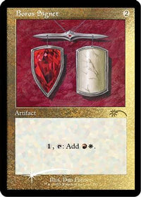 Boros Signet (Foil Etched) -  Foil (SLD-291) - Secret Lair Drop Series
