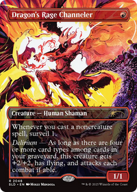 Dragon's Rage Channeler (SLD-2048) - Secret Lair Drop (Borderless)
