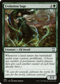 Evolution Sage [Streets of New Capenna Commander]
