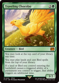 Traveling Chocobo -  (FIN-210) - FINAL FANTASY