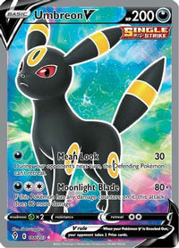 Umbreon V (Full Art) 188  - Holofoil SWSH07 Evolving Skies - Ultra Rare