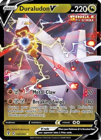 Duraludon V 122  - Holofoil SWSH07 Evolving Skies - Ultra Rare