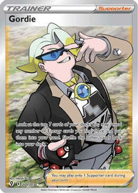 Gordie (Full Art) 201  - Holofoil SWSH07 Evolving Skies - Ultra Rare