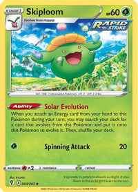 Skiploom 003  SWSH07 Evolving Skies - Uncommon