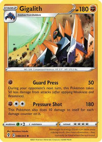 Gigalith 088  SWSH07 Evolving Skies - Rare