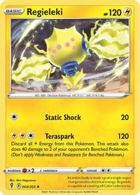 Regieleki 060  - Holofoil SWSH07 Evolving Skies - Holo Rare