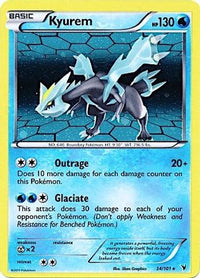 Kyurem (Cosmos Holo) 034/101  - Holofoil Miscellaneous Cards & Products - Promo